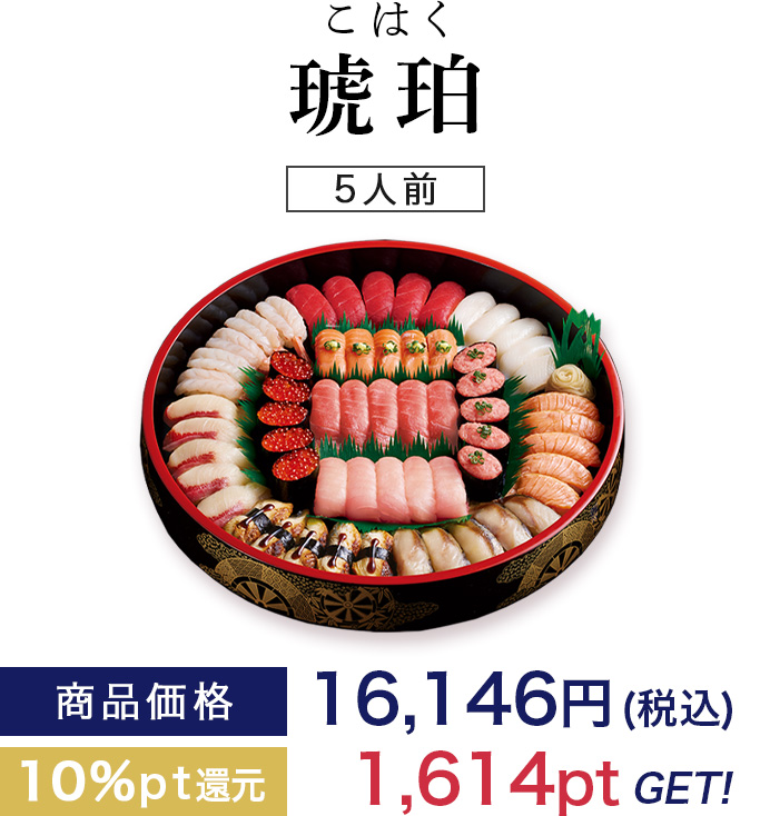 対象商品・琥珀