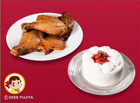 チキン×ケーキのご褒美セット