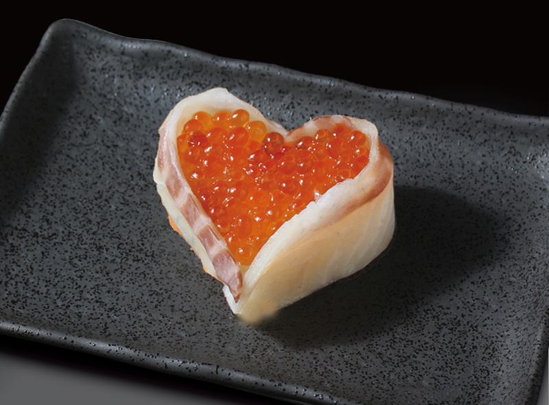 ホワイトデーハート真鯛