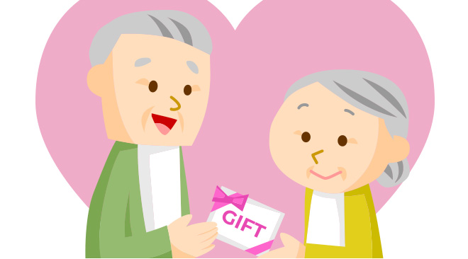 離れて暮らす両親に