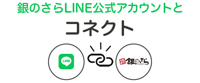 初めてのLINEコネクト】W特典クーポンプレゼント！｜宅配寿司銀のさら