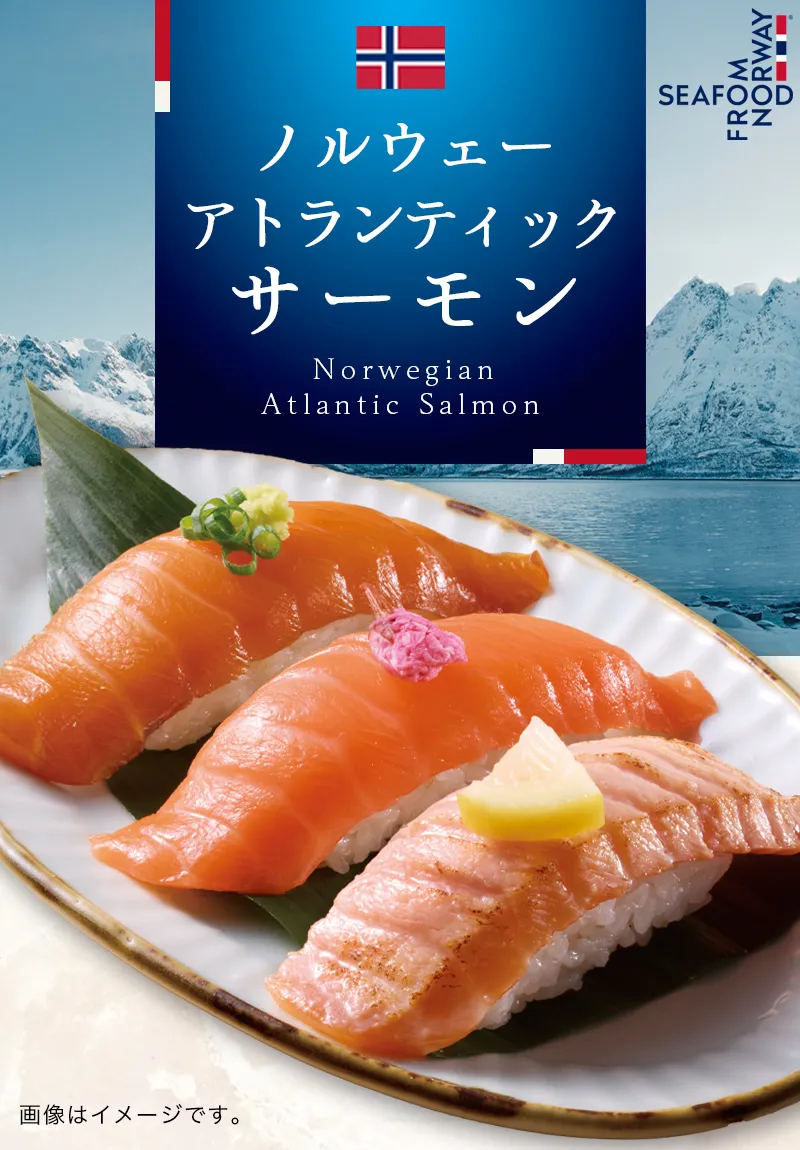 期間限定】ノルウェーアトランティックサーモン｜宅配寿司銀のさら