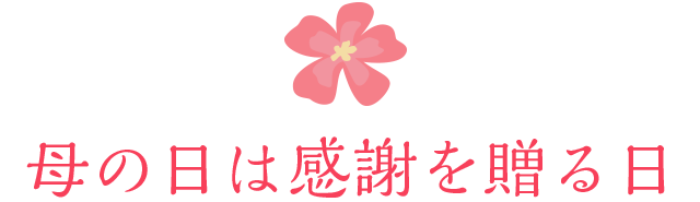 母の日は感謝を贈る日