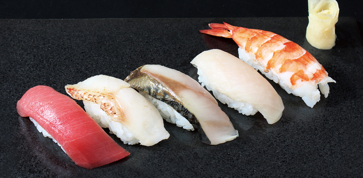 感謝握り5貫盛り