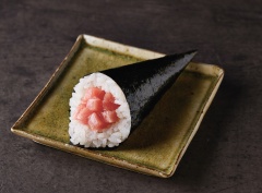 A537 トロ鉄火手巻(ﾈｷﾞ無)