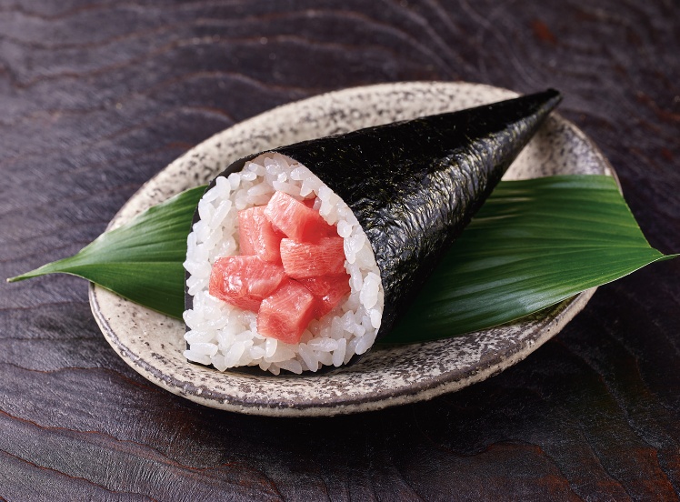 X113 【限定】ﾄﾛ鉄火手巻(ﾈｷﾞ無)