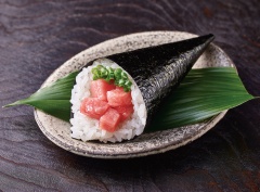 X112 【限定】ﾄﾛ鉄火手巻(ﾈｷﾞ有)