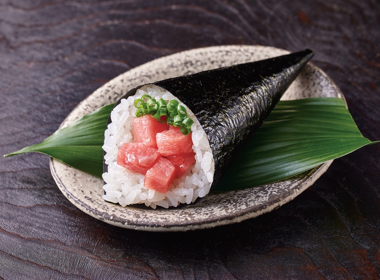 X112 【限定】ﾄﾛ鉄火手巻(ﾈｷﾞ有)