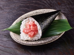 X113 【限定】ﾄﾛ鉄火手巻(ﾈｷﾞ無)