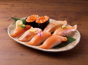 A722 サーモン食べ比べ8貫