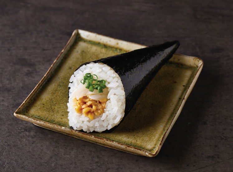 W410 イカ納豆手巻(ﾈｷﾞ有)