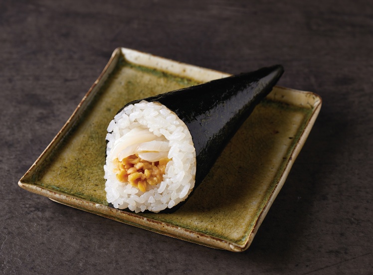 W411 イカ納豆手巻(ﾈｷﾞ無)