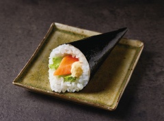 W419 サーモンレタス手巻