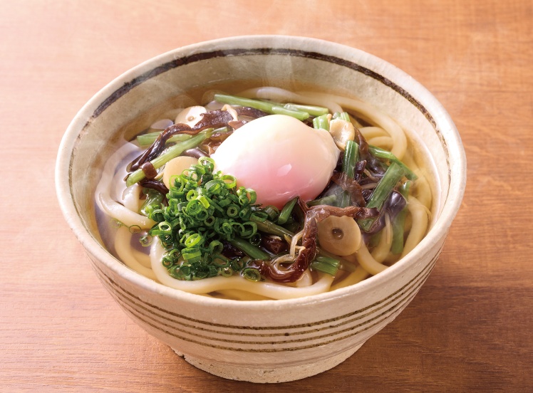 S500 温玉山菜うどん