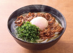 S501 プレミアム温玉黒毛和牛うどん