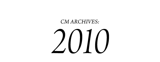 CM ARCHIVES:2010