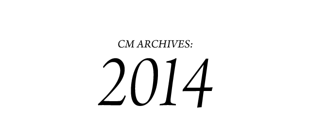 CM ARCHIVES:2014