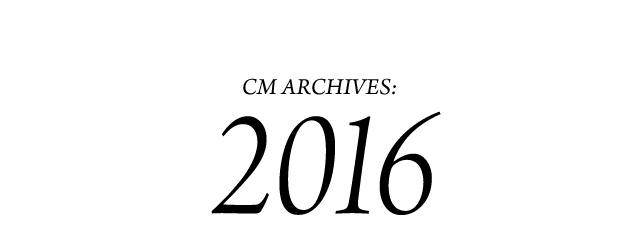 CM ARCHIVES:2016